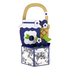 Blueberry Pop Up Card