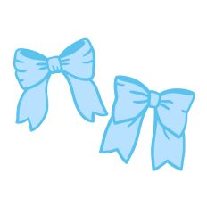 Blue Bows