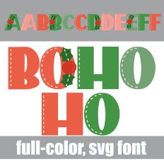 Boho Ho Color Font