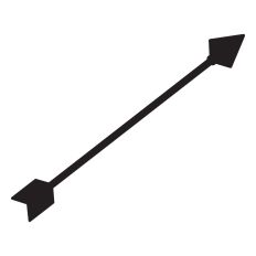 Minimalist arrow