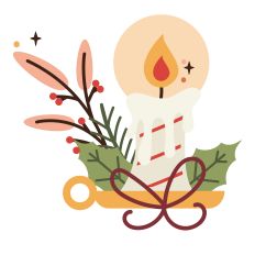 Boho Holidays - Candle