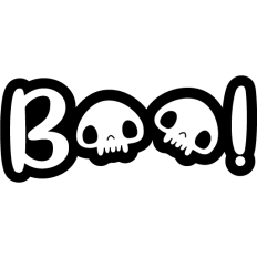 boo! with school