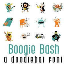 Boogie Bash Full Color Font