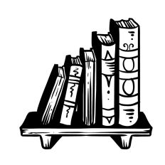 Books on Bookshelf