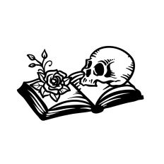 Skull and Book 