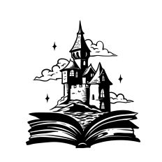Castle Rising from Book