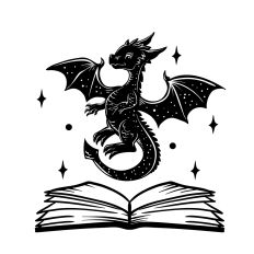 Open Book and Dragon 