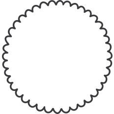 Scalloped Border