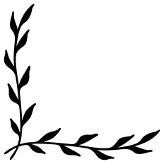 Corner Leaf Frame