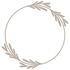 Botanical Round Frame