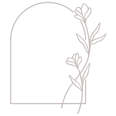 Elegant Floral Arch Border