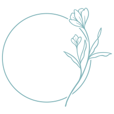 Circle Flower Frame
