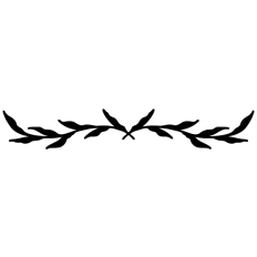Elegant Leaf Border