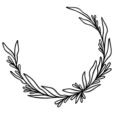 Botanical Circular Border