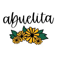 Abuelita with Flowers