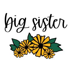 Big Sister with Flowers