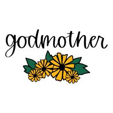 Godmother with Flowers