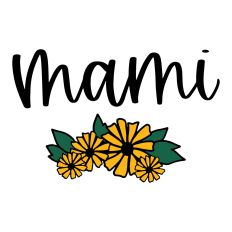 Mami with Flowers