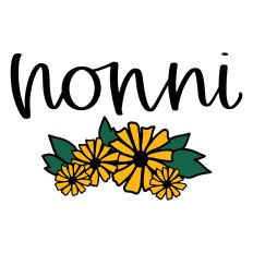 Nonni with Flowers