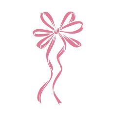 Pink Ribbon Bow