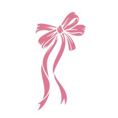 Pink Ribbon Bow