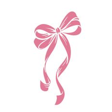 Pink Ribbon Bow