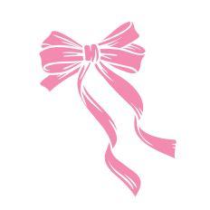 Pink Ribbon Bow
