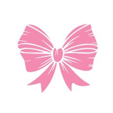 Pink Ribbon Bow