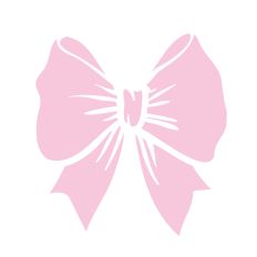 Pink Ribbon Bow