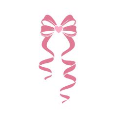 Pink Ribbon Bow