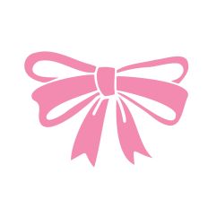 Pink Ribbon Bow