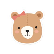 Bow Bear Face