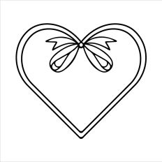 Coquette Valentine Heart