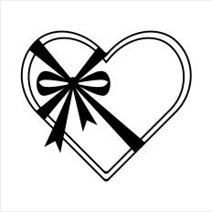Valentine Candy Heart Box
