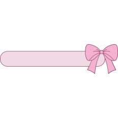 Bow name tag
