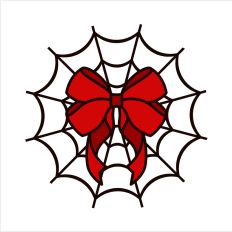 Coquette Gothic Spiderweb 