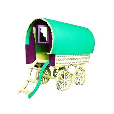 3D Bow-top wagon cutting file