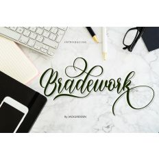 Bradework Font