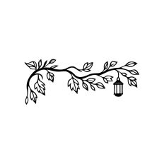 Hanging Lantern on Branch