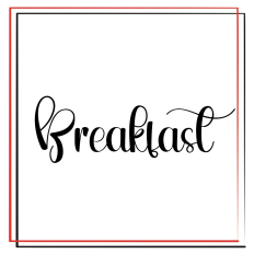 Breakfast Font