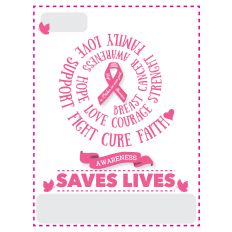 Breast Cancer Awareness Card 