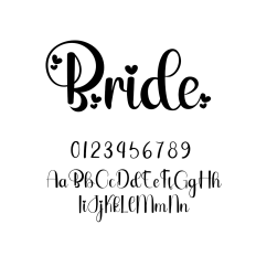 Bride Handwritten Font