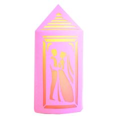 Bride and Groom Lantern 3D SVG for Silhouette Cutting Machines