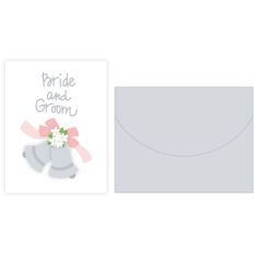 Bride and Groom Card