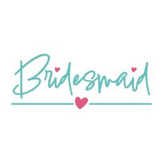 Bridesmaid Wedding and Engagement Design, Bachelorette Party Design