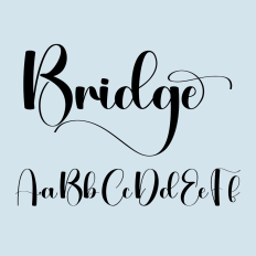 Bridge Font