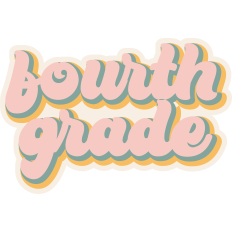 School Sign Fourth Grade