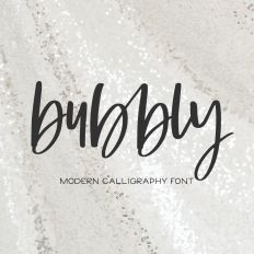 Bubbly Script Font