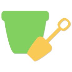 Bucket and Shovel, Fun Summer Sand Toys Design