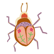 Cute Bug Sticker